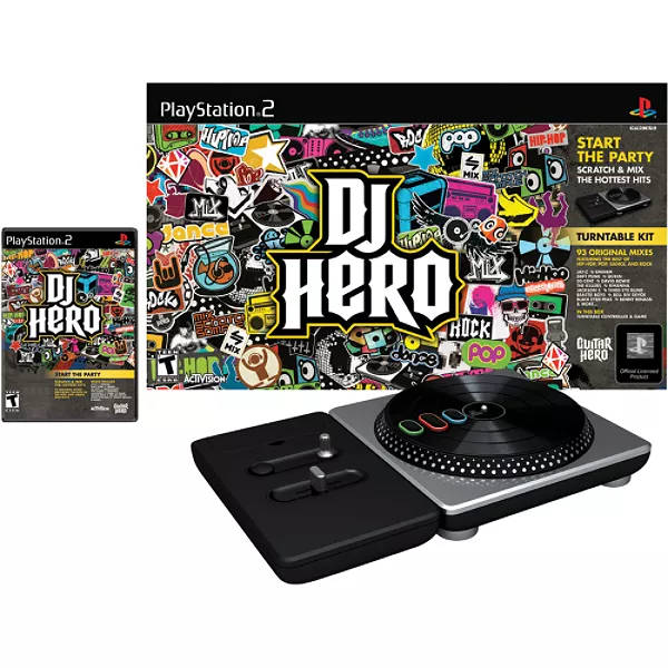 DJ Hero Bundle (turntable and game) - Brand New and Sealed