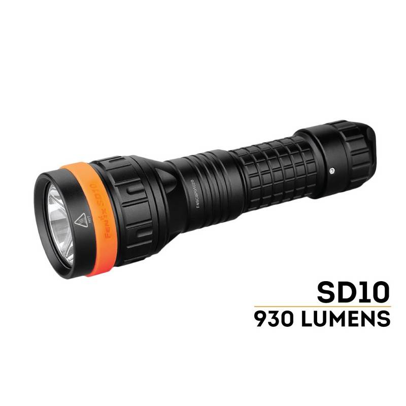 FENIX FLASHLIGHT SD10 XM-L2 (T6) LED DIVING BLACK