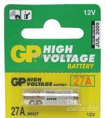 GP 12v Alkaline 27A Card 1