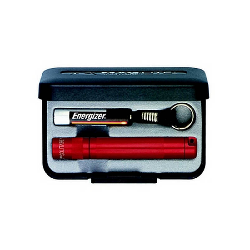 Maglite Solitaire AAA Pres Red