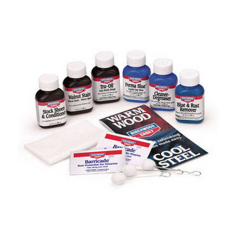 Birchwood Casey Deluxe Blue & Stock Finish Kit