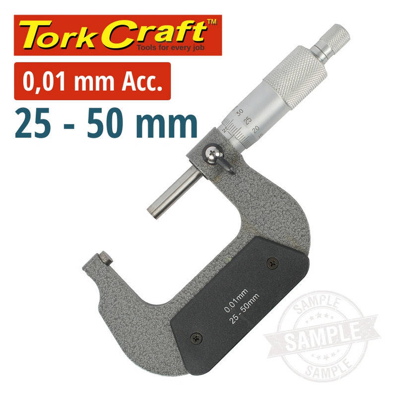 Tork Craft Micrometer 25-50mm Manual