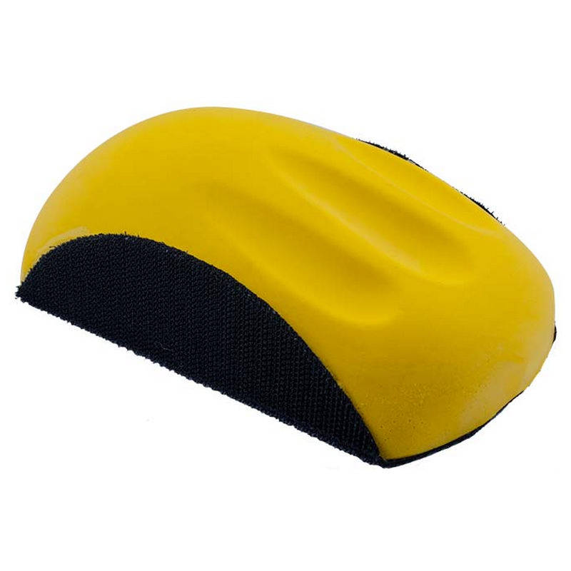 Tork Craft Hand Sanding Block Round 5" Hook & Loop System