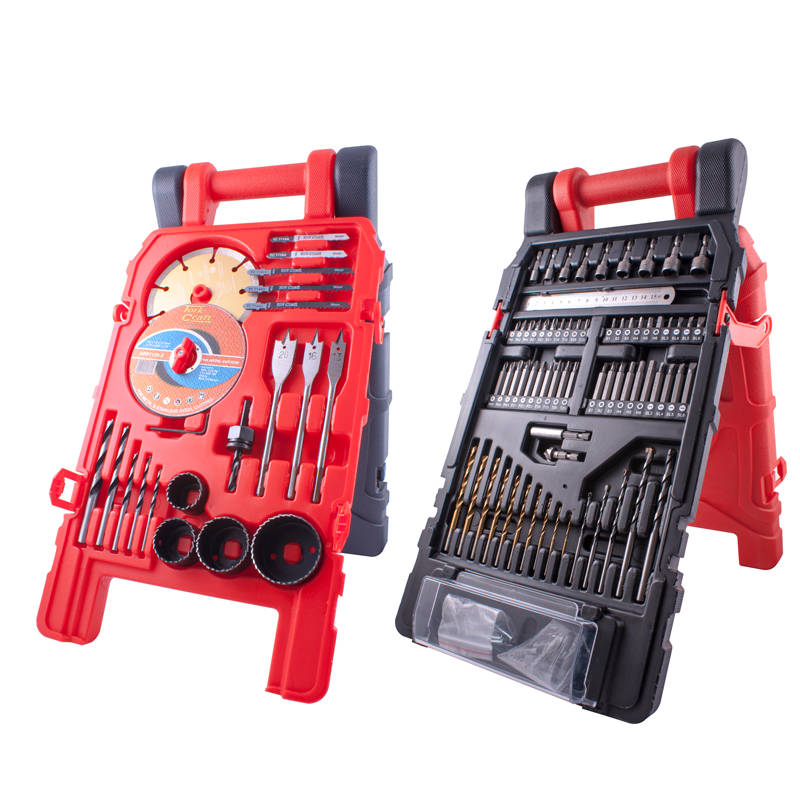 Tork Craft Power Tool Starter Kit 88pcs For Drill, Grinder & Jig Saw Set