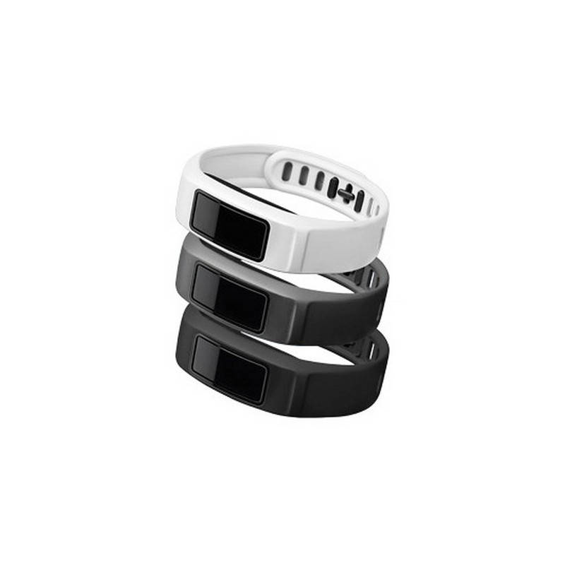 Garmin Large bands - Black, Slate & White