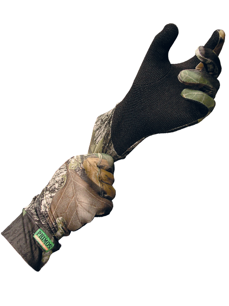 Primos Stretch Fit Sure Grip Gloves Extended Cuff