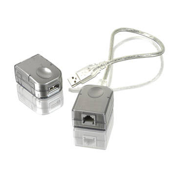 USB Super Booster over Cat 5 Cable (45m)