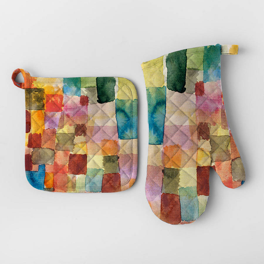 Oven Glove And Pot Stand Combo