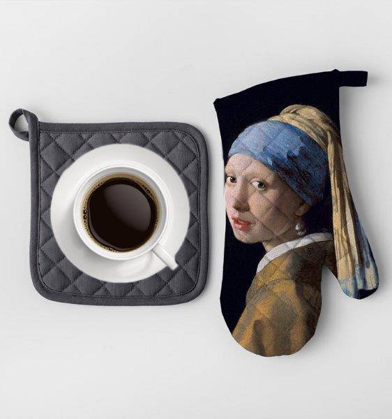 Oven Glove And Pot Stand Combo