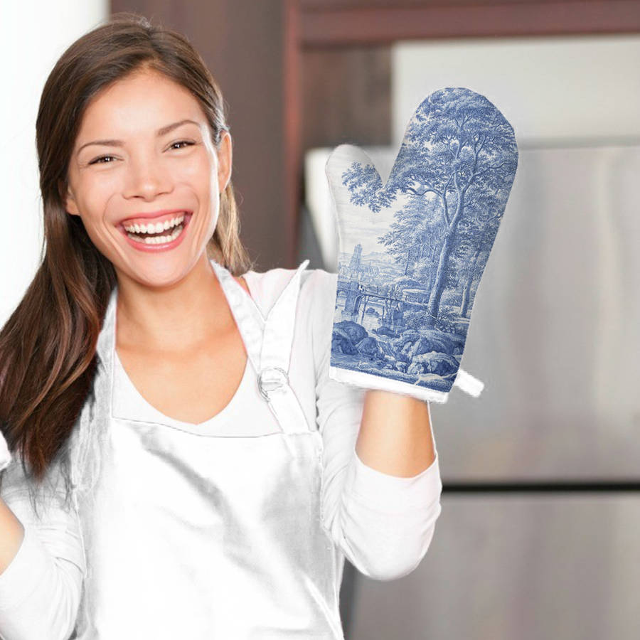 Oven Glove And Pot Stand Combo