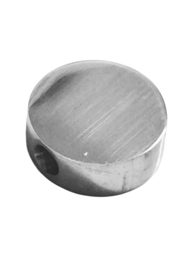 Small Round Bead in stainless steel, 6 & 8mm