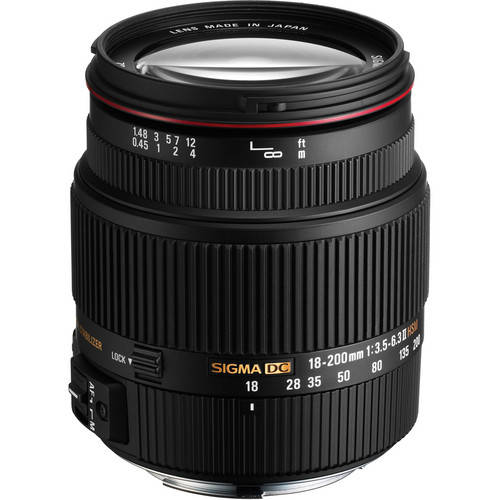 Sigma 18-200mm f/3.5-6.3 II DC OS HSM Lens for Canon Digital EOS *AVAILABLE IMMEDIATELY*