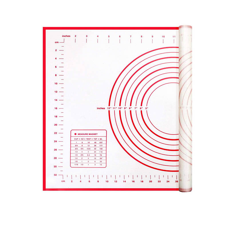 Large Silicone Pastry Mat Extra Thick Non Stick Baking Mat - 50*60cm