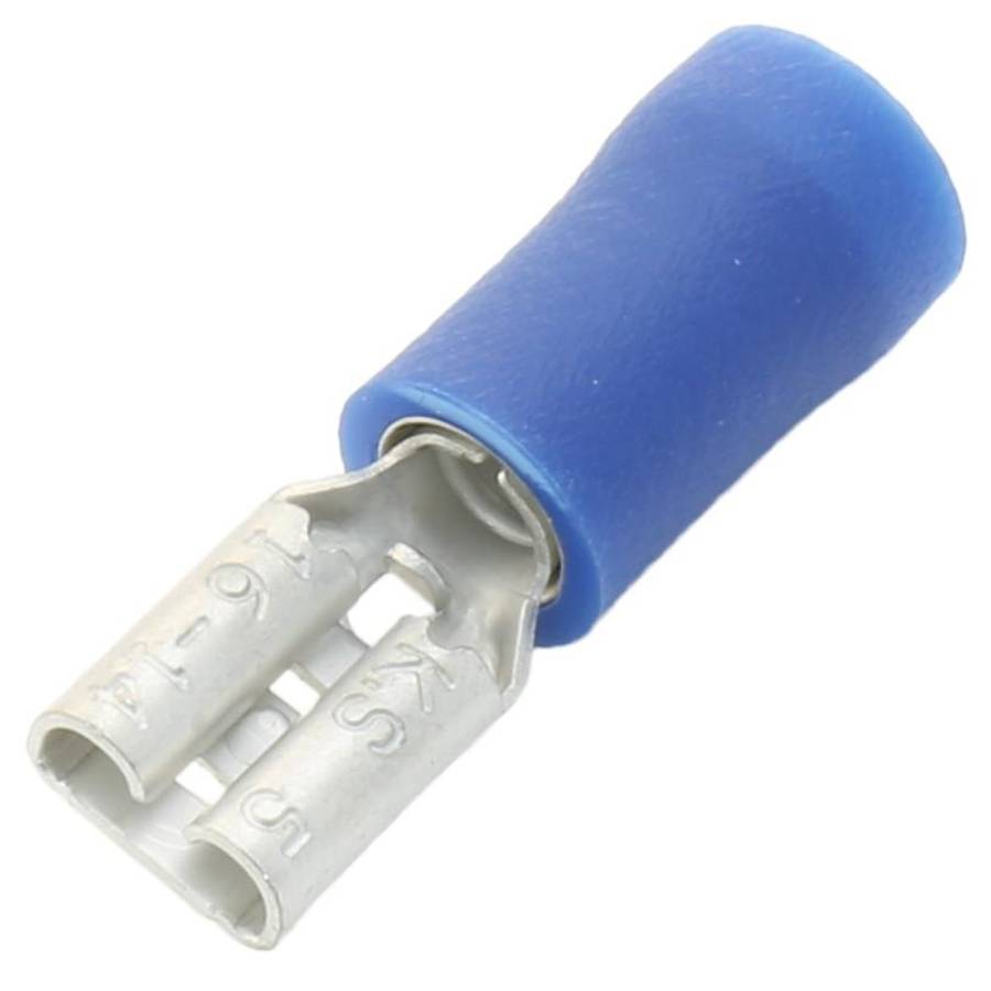 Multicomp Pro (FDD2-250) Quick Disconnect Terminal, 0.25" x 0.032", 16 AWG