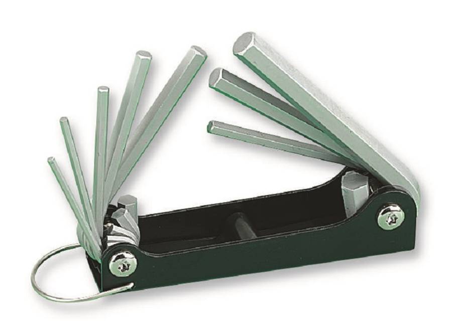Duratool (08OMFHK3AS1E) Hex Key Set, Long, 2mm to 10mm, 8 Pieces