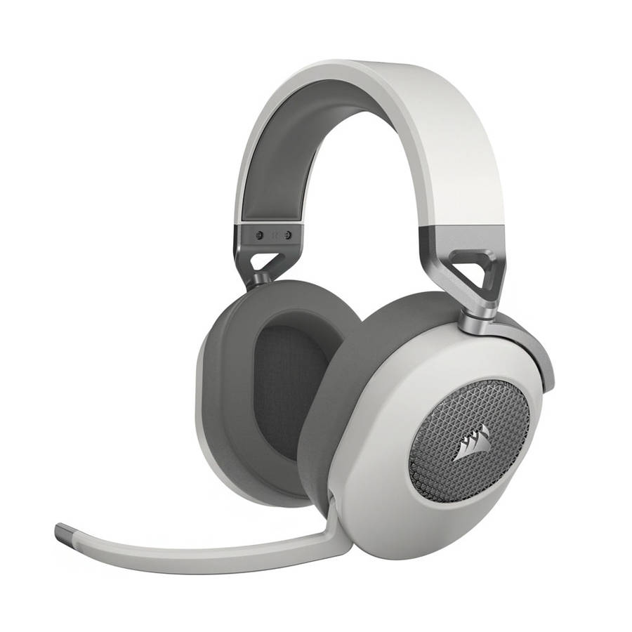 Corsair HS65 Wireless Gaming Headset; White