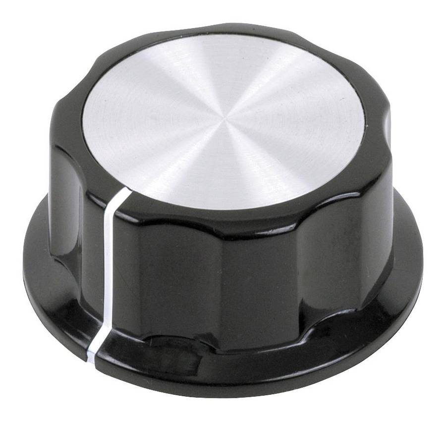 Multicomp Pro (MC21052) Knob, Round Shaft, 6.4 mm, Plastic