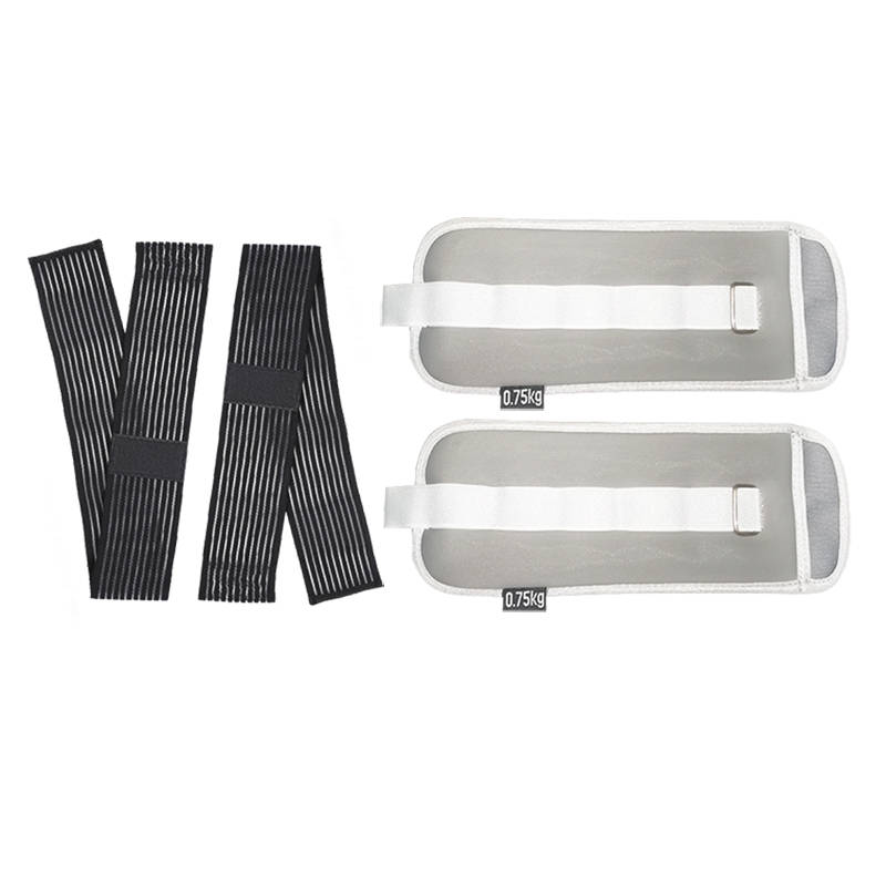 Webuy Ankle Weights Pair Set With Adjustable Strap - Grey