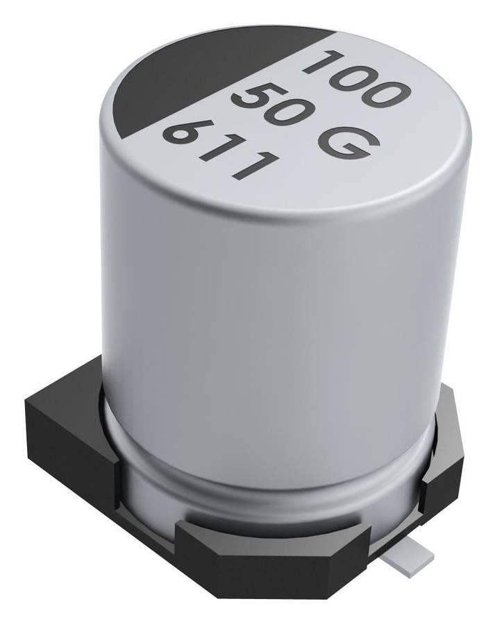 Kemet (EDK106M100A9HAA) SMD Aluminium Electrolytic Capacitor, 10 µF, 100 V