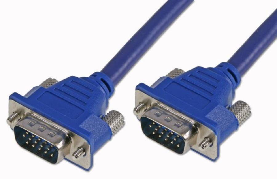 Clever Little Box (LPVGA-M/M-1.0M-FP) D Subminiature H/D Plug, VGA, 15 Way