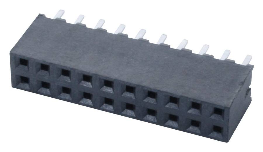 Samtec (SQW-110-01-L-D) PCB Receptacle, Board-to-Board, Wire-to-Board