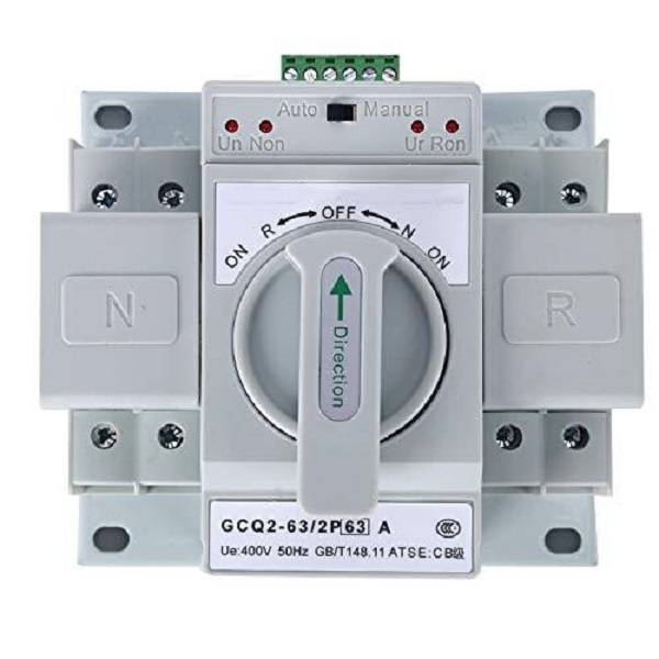 Automatic Changeover Switch 2-Pole 63A