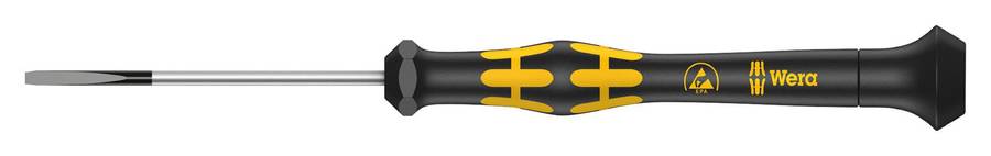 Wera (030102) Screwdriver, Slotted, Precision, 60 mm Blade