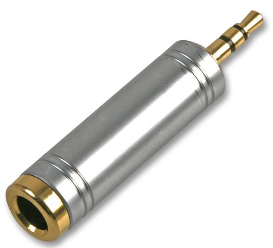 Multicomp Pro (PS000154) Stereo Plug - 3.5mm, Stereo Receptacle - 6.35mm