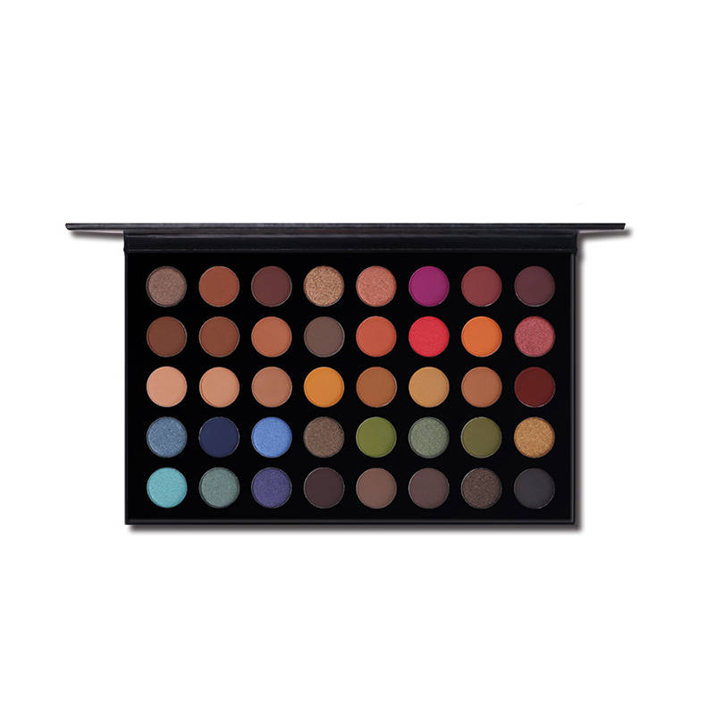 Highly Pigmented Eye Makeup Palette With 40 Colors - 02#