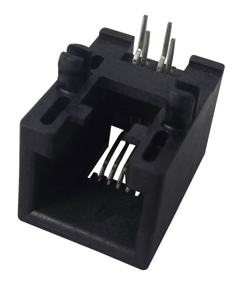 Molex (95501-2641) Modular Connector, Modular Jack, 1 x 1 (Port), 6P4C