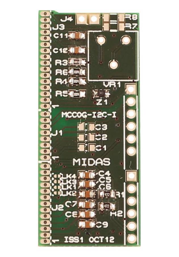 Midas Display (MCCOG-I2C-I-13) Driver Board, 13-Way Driver, 3.3V/5V Supply
