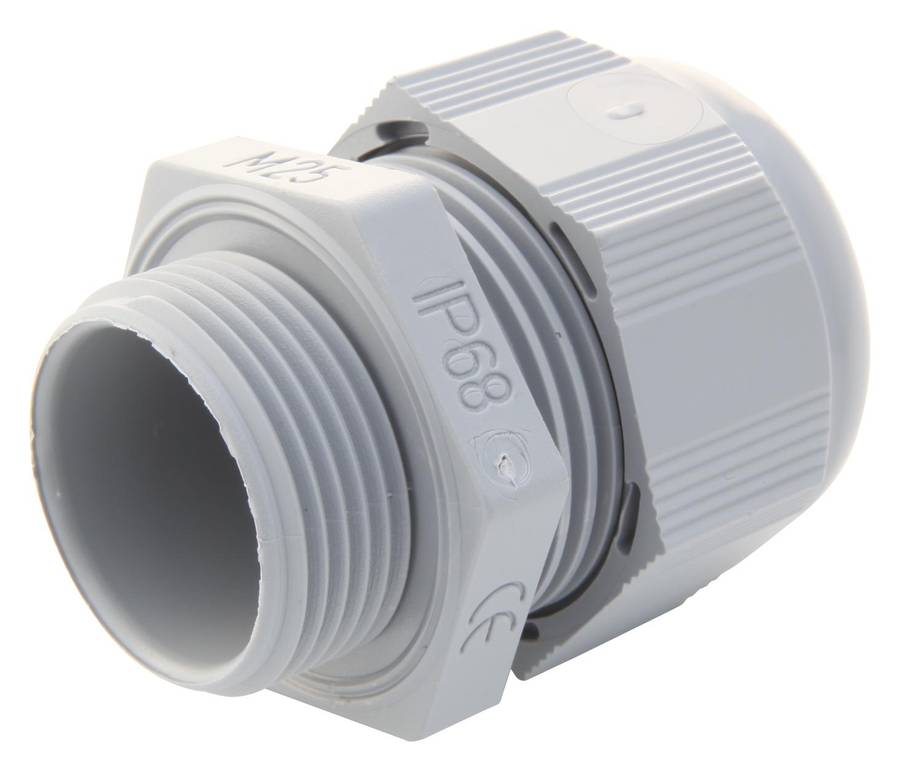 Ilme (ASM25I) Cable Gland, M25, 9 mm, 18 mm, Grey