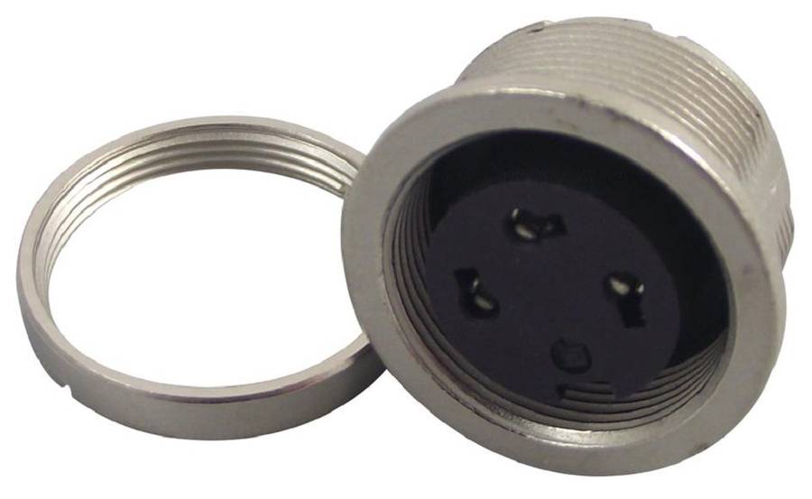 Binder (09 0108 00 03) Circular Connector, Receptacle, 3 Contacts