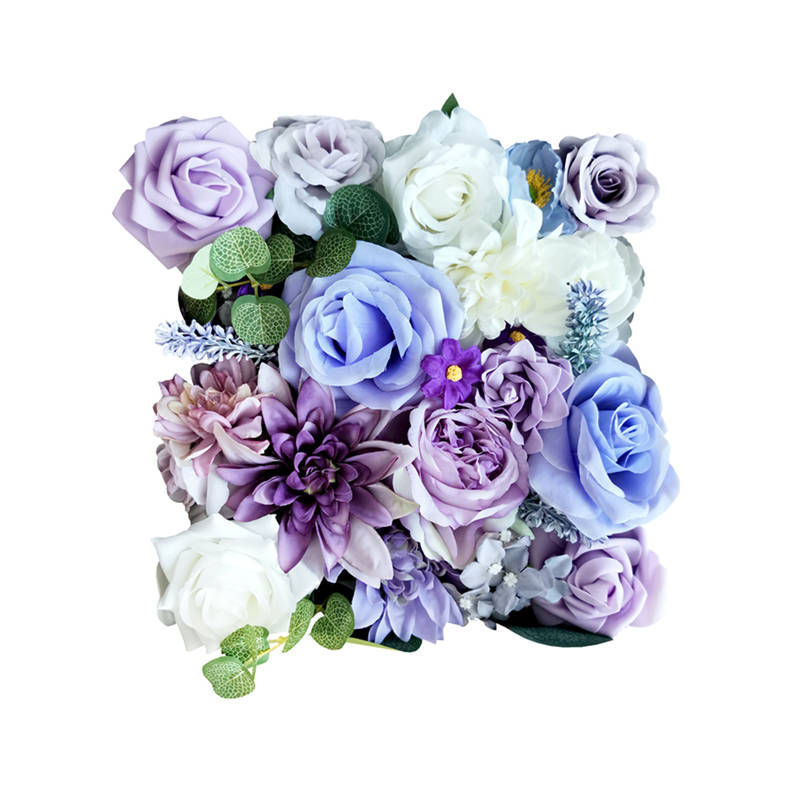 Real Looking Foam Artificial Flowers For DIY Home Decorations - Purple