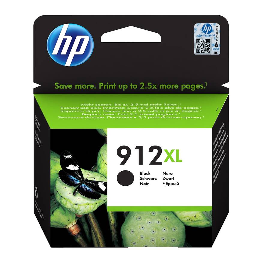 HP 912XL High Yield Black Original Ink Cartridge
