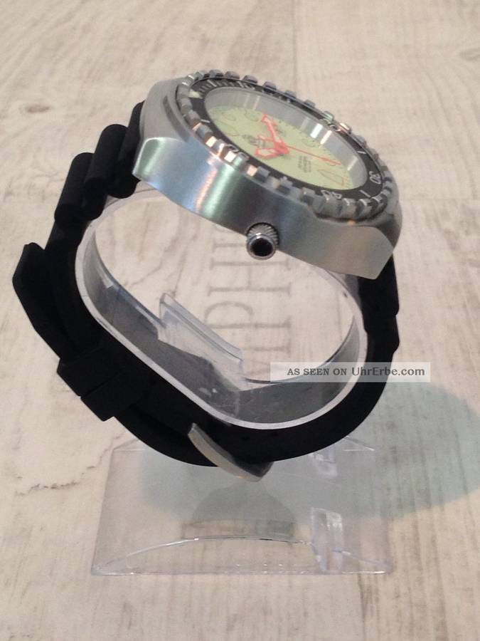 TAUCHMEISTER 1937 GERMANY 52MM Helium *AUTOMATIC* T0269 Watch SEA MONSTER 1000 METER DEEP SEA WATCH