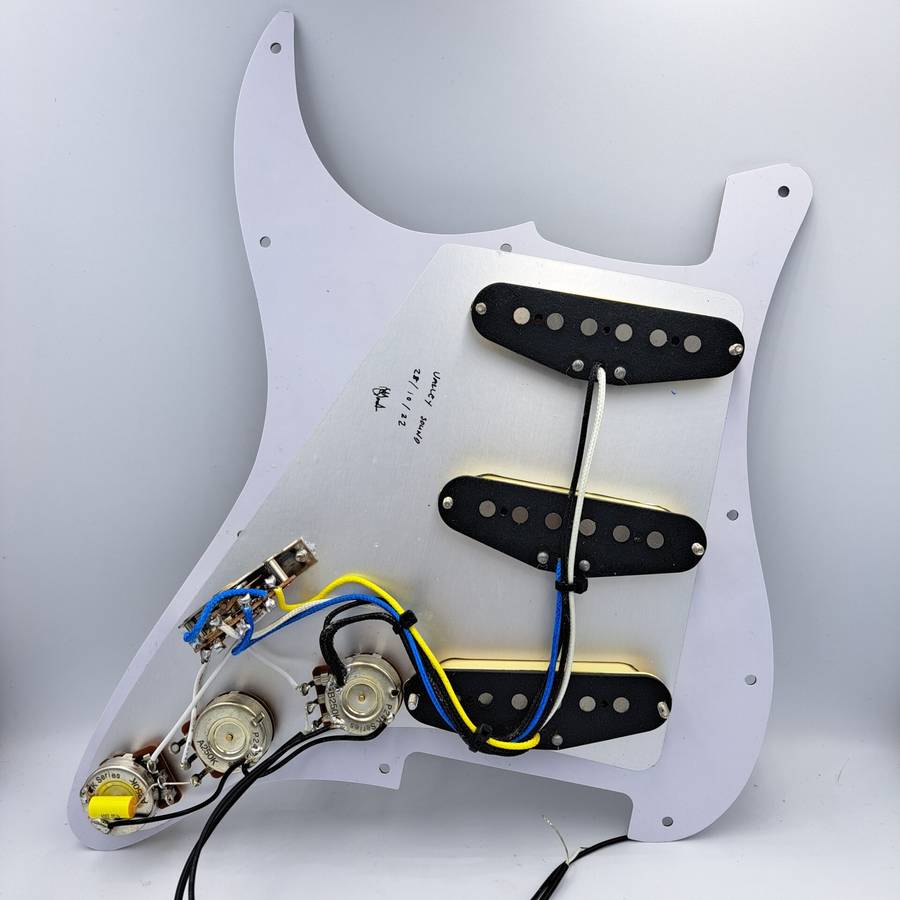 Prewired Pickguard Loaded with Karman Vintage Pro Pickups - Tortoiseshell
