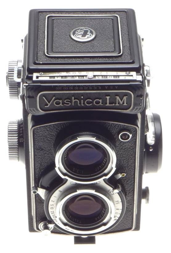 Yashica LM film camera TLR Yashicor 3.5 f=80mm lens COPAL MX shutter - Yashica