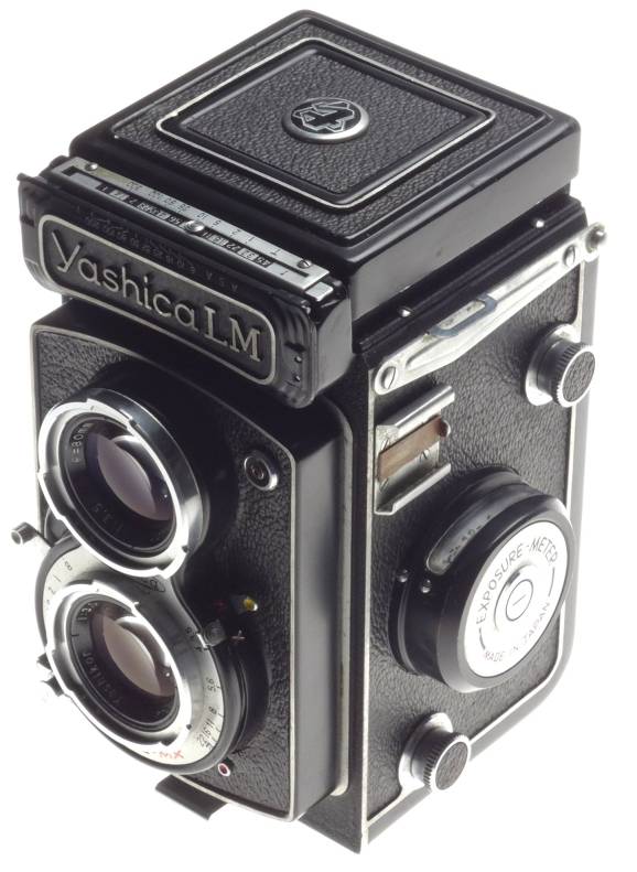 Yashica LM film camera TLR Yashicor 3.5 f=80mm lens COPAL MX shutter - Yashica