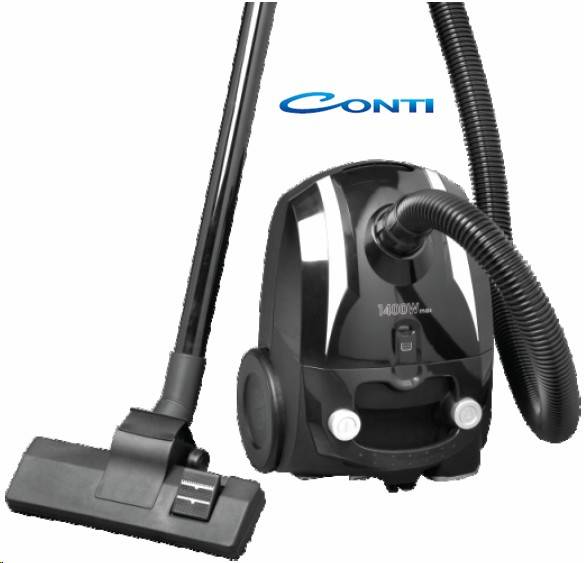 Conti Cylinder Vacuum Cleaner (CCV-1400BL) - NW Appliances