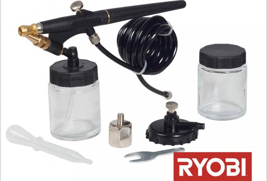 Ryobi Air Brush Kit For Professional Use (RSG-2009) - Ryobi