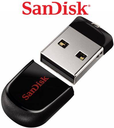 SanDisk Cruzer Fit USB Flash Drive 8 GB (SDCZ33-008G-B35) - Mustek