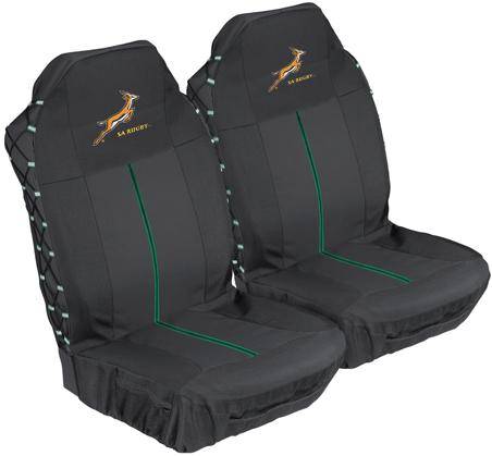 Springbok Front Seat Covers (ZCSBFRBK) - Stingray