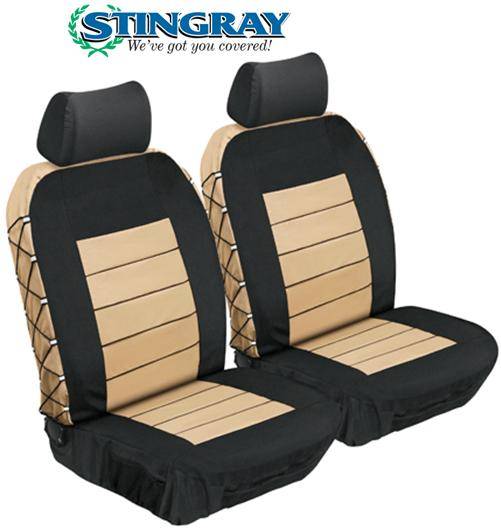 Stingray Ultimate HD Fronts Black/Beige (ULT01BKBE) - Stingray