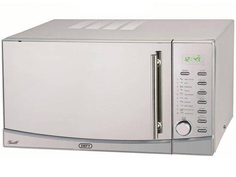Defy 34L Grill Microwave Oven - Metallic (Dmo343)