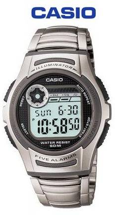 Casio 5-Alarm Digital Watch (W-213D-1AVDF)