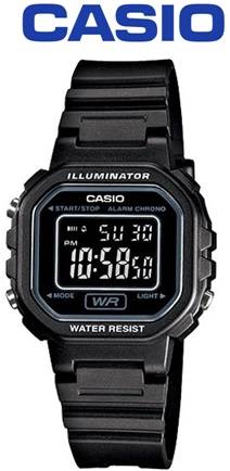 Casio Digital Ladies Watch (LA-20WH-1BDF) - Casio