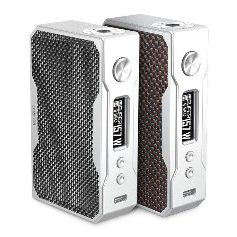 VooPoo Drag X007 157W VW Mod - VooPoo Silver + Black