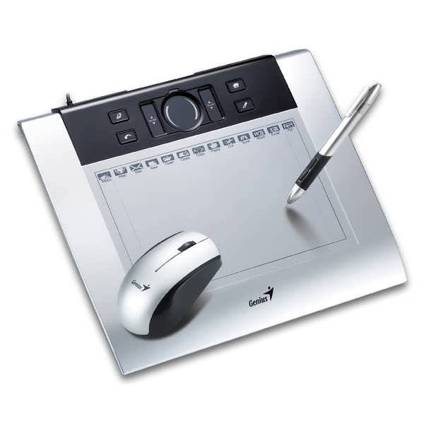Genius MousePen M508, 5x8 Wide Screen TouchPad Scroll Wheel