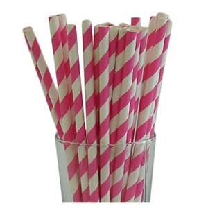 Pink Party Straws (25)